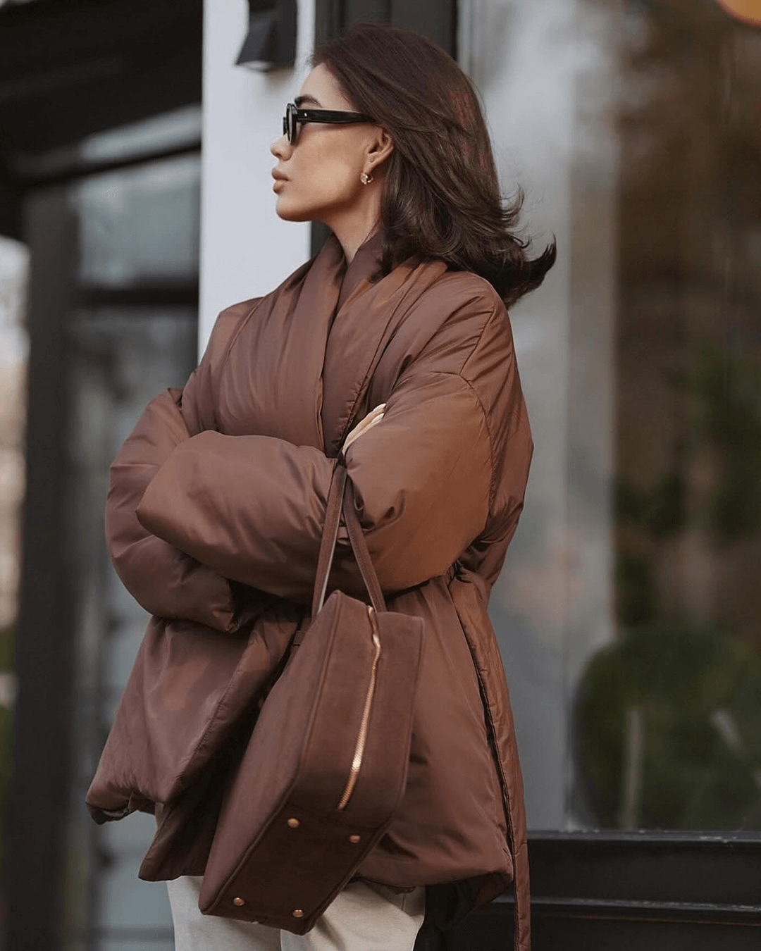 Seame CH - Cassy Tie - Belt Coat - Jackets - GC1762253591249219370